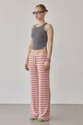 The Day Dreamers Rib Tank Top Charcoal