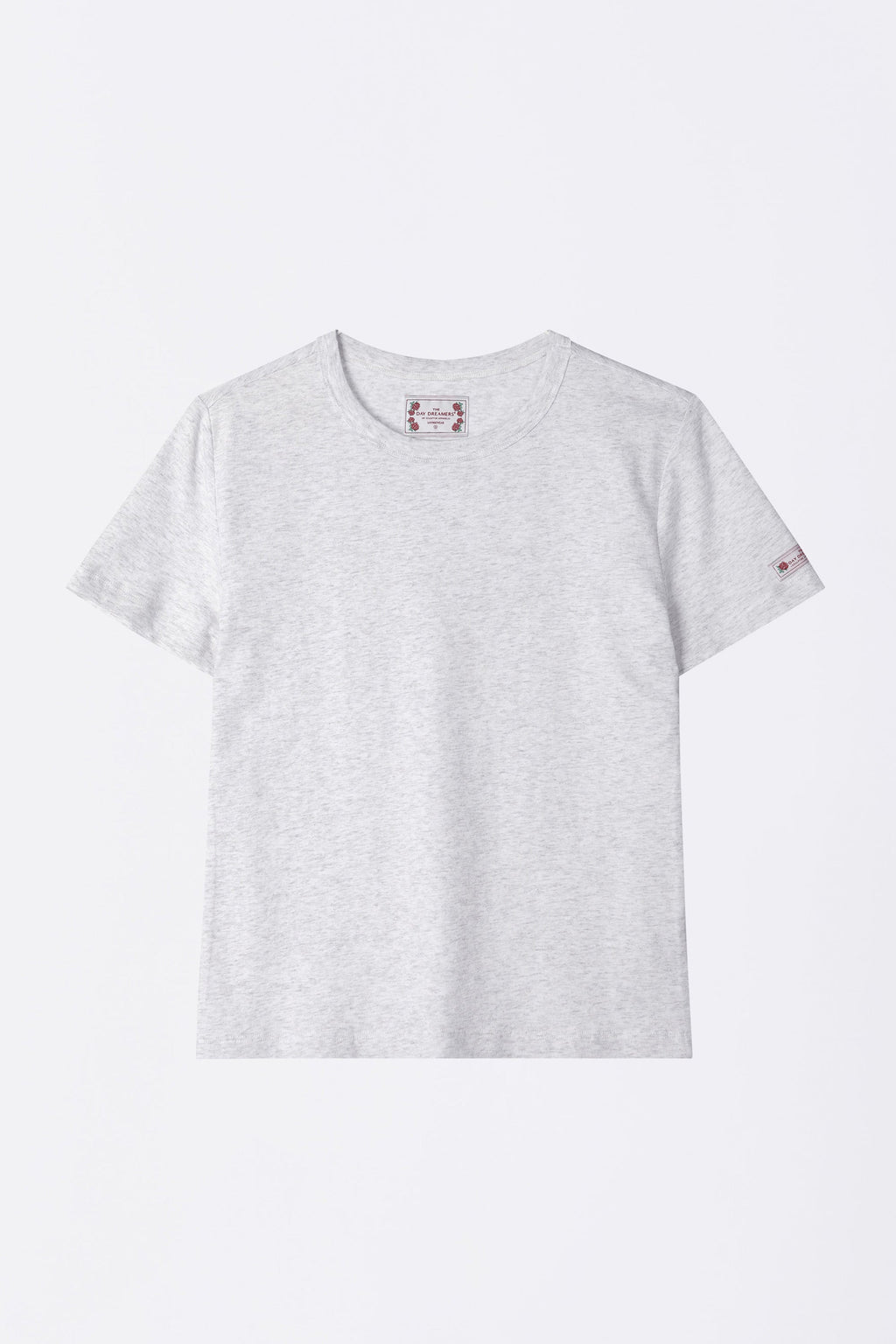 The Day Dreamers Tee White Melange