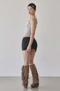 The Day Dreamers Cami Top Dusty Gray