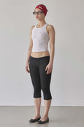 The Day Dreamers Rib Tank Top White